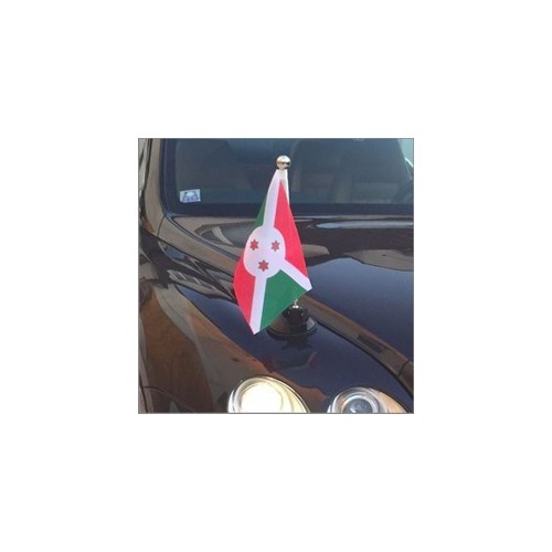 Couple Porte-drapeau de voiture Diplomat-1.30 France à adhésion magnétique